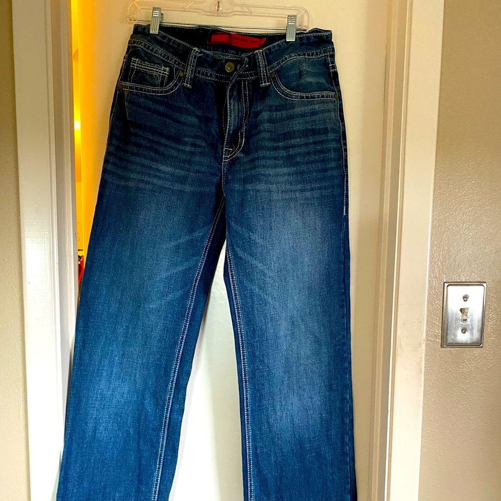 Rock & Roll Denim Men’s Jeans- Double Barrel Straight Relaxed 32x36